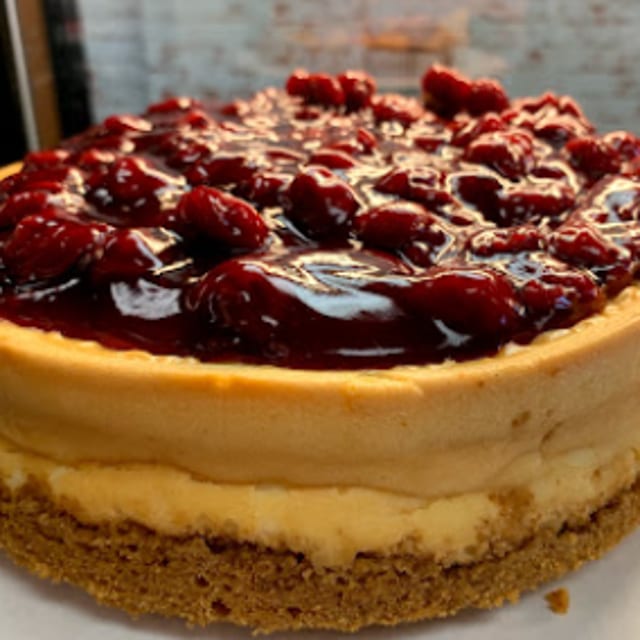 Blueberry Cheesecake.